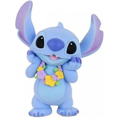 Figurine Disney Stitch Flocked - 9cm - Collection - Publicité Figurine Disney Stitch Flocked - 9cm - Collection - Publicité