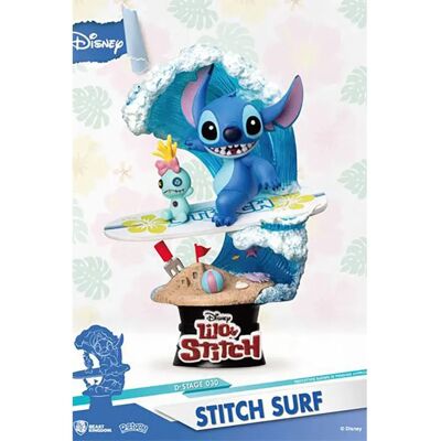 Beast Kingdom Toys Série D´été Diorama Pvc D-stage Surf Lilo& Figurine Stitch 15 Cm Multicolor One Size unisex - Publicité Beast Kingdom Toys Série D´été Diorama Pvc D-stage Surf Lilo& Figurine Stitch 15 Cm Multicolor One Size unisex - Publicité