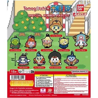 Bandai Mascotte Spéciale En Caoutchouc De La Loterie Japonaise One Piece Tamagotchi Multicolor One Size unisex - Publicité Bandai Mascotte Spéciale En Caoutchouc De La Loterie Japonaise One Piece Tamagotchi Multicolor One Size unisex - Publicité