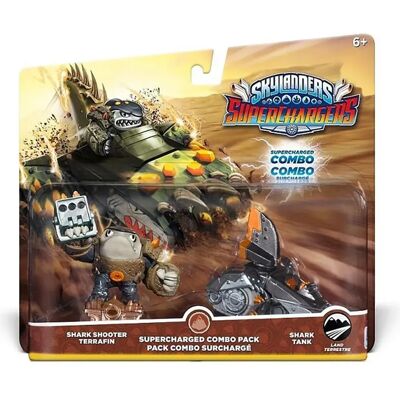 Activision Skylanders Superchargers-pack Double: Hurricane Shark Shooter Terrafin Et Figurine Shark Tank One Size unisex - Publicité Activision Skylanders Superchargers-pack Double: Hurricane Shark Shooter Terrafin Et Figurine Shark Tank One Size unisex - Publicité