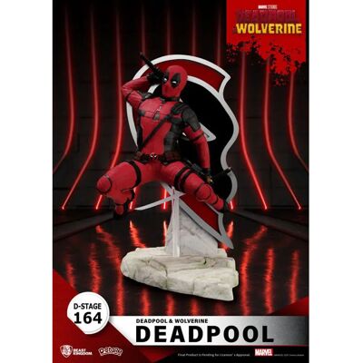 Beast Kingdom Toys Diorama De Scène 3d Deadpool 16 Cm Multicolor One Size unisex - Publicité Beast Kingdom Toys Diorama De Scène 3d Deadpool 16 Cm Multicolor One Size unisex - Publicité