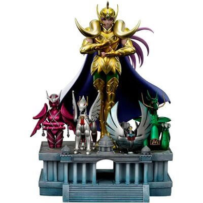 Iron Studios Figure Deluxe Saint Seiya Aries Mu Art Scale 1/10 27 Cm Multicolor One Size unisex - Publicité Iron Studios Figure Deluxe Saint Seiya Aries Mu Art Scale 1/10 27 Cm Multicolor One Size unisex - Publicité