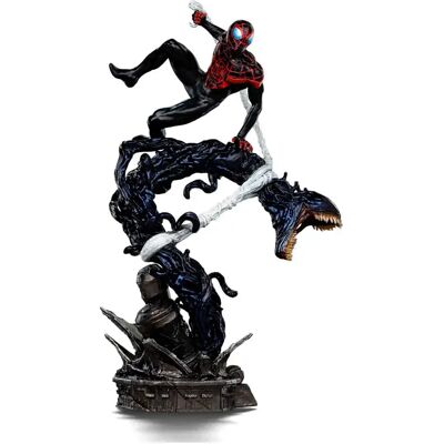 Iron Studios Figure Marvel Spider Man Vs Villains Miles Morales Diorama Bds Art Scale 1/10 32 Cm Multicolor One Size - Publicité Iron Studios Figure Marvel Spider Man Vs Villains Miles Morales Diorama Bds Art Scale 1/10 32 Cm Multicolor One Size - Publicité