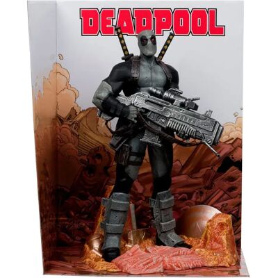 Mcfarlane Toys Collection Costume Gris 1 Statue En Pvc 1/6 Deadpool Marvel Chase 27 Cm Multicolor One Size unisex - Publicité Mcfarlane Toys Collection Costume Gris 1 Statue En Pvc 1/6 Deadpool Marvel Chase 27 Cm Multicolor One Size unisex - Publicité