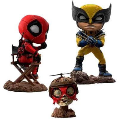 Iron Studios Figurine Minico De Deadpool Wolverine Et Headpool 13 Cm14 Cm Wolverine Deadpool Multicolor One Size unisex - Publicité Iron Studios Figurine Minico De Deadpool Wolverine Et Headpool 13 Cm14 Cm Wolverine Deadpool Multicolor One Size unisex - Publicité