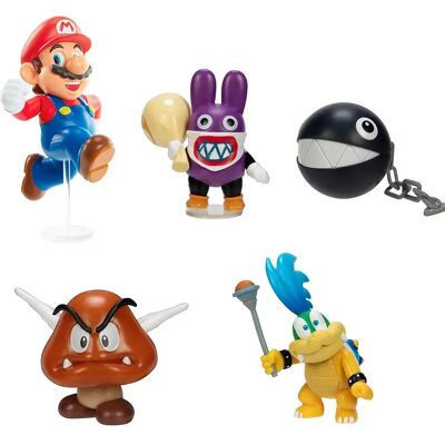Jakks Pacific Figure 5 Super Mario Série 33 Expédition Aléatoire Assorti 6 Cm Multicolor One Size - Publicité Jakks Pacific Figure 5 Super Mario Série 33 Expédition Aléatoire Assorti 6 Cm Multicolor One Size - Publicité