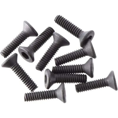 Arrma Vis à Tête Plate 2x8mm 10 Unités Black One Size - Publicité Arrma Vis à Tête Plate 2x8mm 10 Unités Black One Size - Publicité