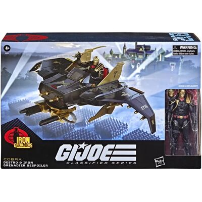 Hasbro Figure G.i Joe Destro & Iron Grenadier Despoiler Black / Red One Size - Publicité Hasbro Figure G.i Joe Destro & Iron Grenadier Despoiler Black / Red One Size - Publicité