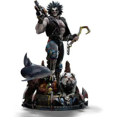 Iron Studios Figure Dc Comics Lobo Unleashed 24 Cm Multicolor One Size - Publicité Iron Studios Figure Dc Comics Lobo Unleashed 24 Cm Multicolor One Size - Publicité