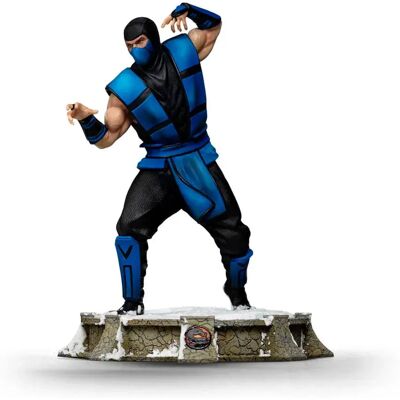 Iron Studios Figure Mortal Kombat Sub-zero Blue One Size - Publicité Iron Studios Figure Mortal Kombat Sub-zero Blue One Size - Publicité