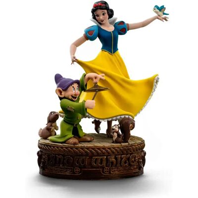 Iron Studios Figure Snow White & Dopey Multicolor One Size - Publicité Iron Studios Figure Snow White & Dopey Multicolor One Size - Publicité