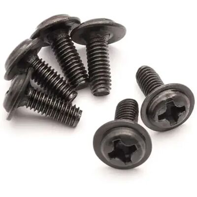 Maverick Vis à Tête Bombée 3x8mm 6 Unités Black One Size - Publicité Maverick Vis à Tête Bombée 3x8mm 6 Unités Black One Size - Publicité