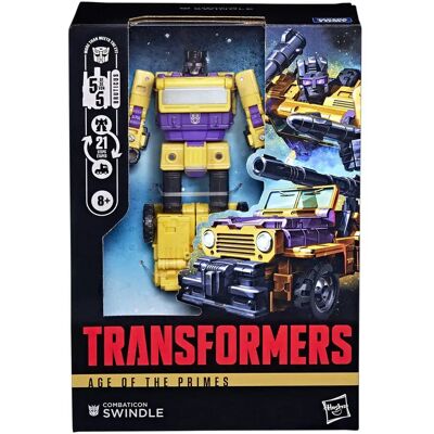 Hasbro Figure Combaticon Swindle Purple / Grey One Size - Publicité Hasbro Figure Combaticon Swindle Purple / Grey One Size - Publicité