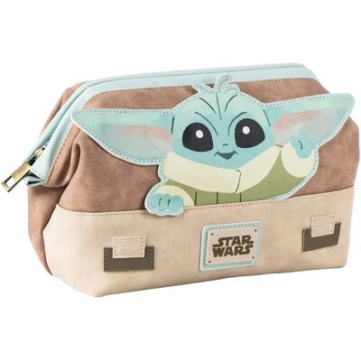 Cerda Star Wars Trousse De Toilette De Voyage En Similicuir Grogu The Mandalorian Multicolor One Size - Publicité Cerda Star Wars Trousse De Toilette De Voyage En Similicuir Grogu The Mandalorian Multicolor One Size - Publicité