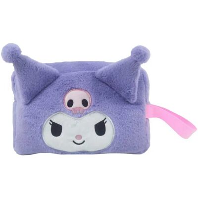 Hello Kitty Trousse De Toilette En Peluche Sanrio Kuromi Multicolor One Size - Publicité Hello Kitty Trousse De Toilette En Peluche Sanrio Kuromi Multicolor One Size - Publicité