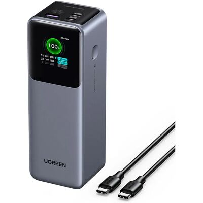 Ugreen Batterie Externe Ug35525b 200w 25.000mah Black One Size unisex - Publicité Ugreen Batterie Externe Ug35525b 200w 25.000mah Black One Size unisex - Publicité