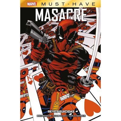 Panini Massacre Incontournable : Comics Rois Suicides Marvel Espagnol Multicolour One Size unisex - Publicité Panini Massacre Incontournable : Comics Rois Suicides Marvel Espagnol Multicolour One Size unisex - Publicité