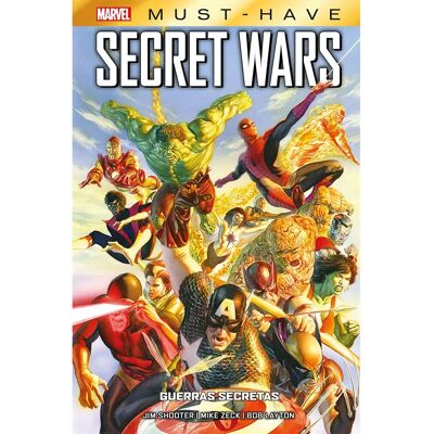 Panini Secret Wars Incontournables : Comics Secret Wars Marvel Espagnol Multicolour One Size unisex - Publicité Panini Secret Wars Incontournables : Comics Secret Wars Marvel Espagnol Multicolour One Size unisex - Publicité