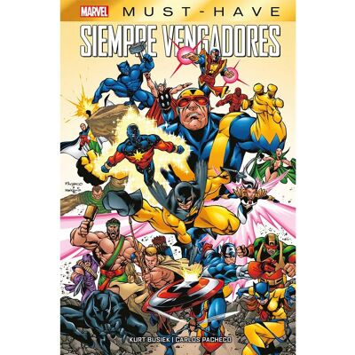 Panini Bd Indispensable Des Avengers Toujours Marvel Espagnol Multicolour One Size unisex - Publicité Panini Bd Indispensable Des Avengers Toujours Marvel Espagnol Multicolour One Size unisex - Publicité