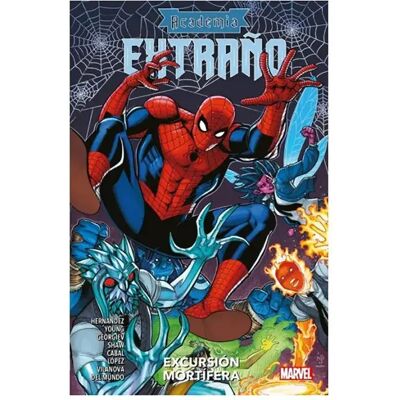 Panini Bande Dessinée Marvel Academia Extraño. Excursión Mortífera Español Multicolor One Size unisex - Publicité Panini Bande Dessinée Marvel Academia Extraño. Excursión Mortífera Español Multicolor One Size unisex - Publicité