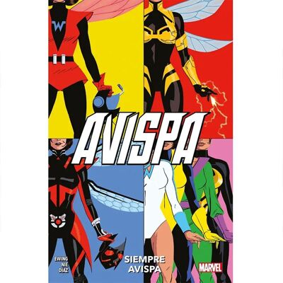 Panini Bande Dessinée Marvel Avispa. Siempre Avispa Español Multicolor One Size unisex - Publicité Panini Bande Dessinée Marvel Avispa. Siempre Avispa Español Multicolor One Size unisex - Publicité