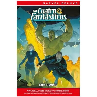 Panini Bande Dessinée Marvel Deluxe Los 4 Fantásticos De Dan Slott 1. Para Siempre Español Multicolor One Size unisex - Publicité Panini Bande Dessinée Marvel Deluxe Los 4 Fantásticos De Dan Slott 1. Para Siempre Español Multicolor One Size unisex - Publicité