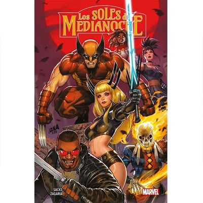 Panini Bande Dessinée Marvel Los Soles De Medianoche Español Multicolor One Size unisex - Publicité Panini Bande Dessinée Marvel Los Soles De Medianoche Español Multicolor One Size unisex - Publicité