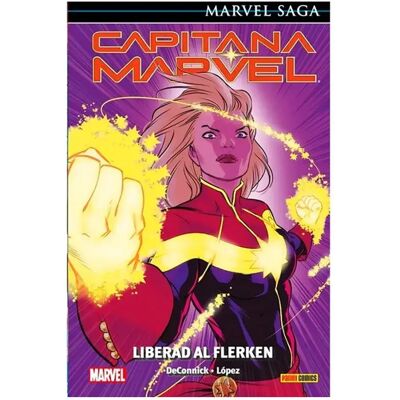 Panini Bande Dessinée Marvel Saga Capitana 5. Liberad Al Flerken Español Multicolor One Size unisex - Publicité Panini Bande Dessinée Marvel Saga Capitana 5. Liberad Al Flerken Español Multicolor One Size unisex - Publicité