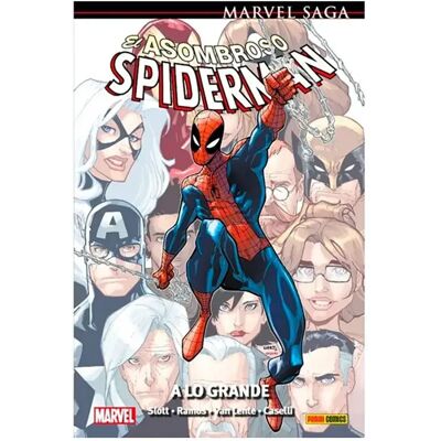 Panini Bande Dessinée Marvel Saga El Asombroso Spiderman 31. A Lo Grande Español Multicolor One Size unisex - Publicité Panini Bande Dessinée Marvel Saga El Asombroso Spiderman 31. A Lo Grande Español Multicolor One Size unisex - Publicité
