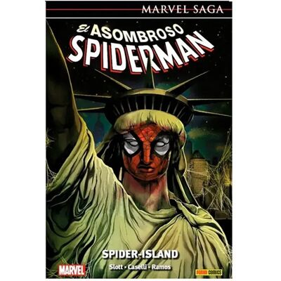 Panini Bande Dessinée Marvel Saga El Asombroso Spiderman 34. Spider Island Español Multicolor One Size unisex - Publicité Panini Bande Dessinée Marvel Saga El Asombroso Spiderman 34. Spider Island Español Multicolor One Size unisex - Publicité