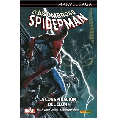 Panini Bande Dessinée Marvel Saga El Asombroso Spiderman 55. La Conspiración Del Clon Español Multicolor One Size unisex - Publicité Panini Bande Dessinée Marvel Saga El Asombroso Spiderman 55. La Conspiración Del Clon Español Multicolor One Size unisex - Publicité