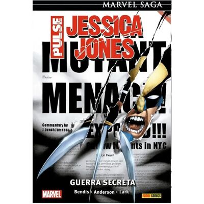 Panini Bande Dessinée Marvel Saga Jessica Jones The Pulse 2. Guerra Secreta Español Multicolor One Size unisex - Publicité Panini Bande Dessinée Marvel Saga Jessica Jones The Pulse 2. Guerra Secreta Español Multicolor One Size unisex - Publicité