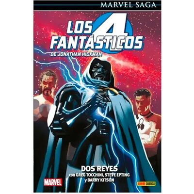 Panini Bande Dessinée Marvel Saga Los Cuatro Fantásticos 5. Dos Reyes Español Multicolor One Size unisex - Publicité Panini Bande Dessinée Marvel Saga Los Cuatro Fantásticos 5. Dos Reyes Español Multicolor One Size unisex - Publicité