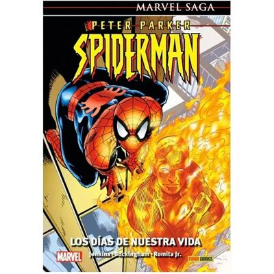 Panini Bande Dessinée Marvel Saga Peter Parker Spiderman 1. Los Días De Nuestra Vida Español Multicolor One Size unisex - Publicité Panini Bande Dessinée Marvel Saga Peter Parker Spiderman 1. Los Días De Nuestra Vida Español Multicolor One Size unisex - Publicité