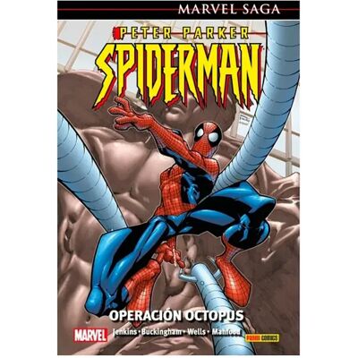 Panini Bande Dessinée Marvel Saga Peter Parker Spiderman 4. Operación Octopus Español Multicolor One Size unisex - Publicité Panini Bande Dessinée Marvel Saga Peter Parker Spiderman 4. Operación Octopus Español Multicolor One Size unisex - Publicité
