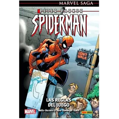 Panini Bande Dessinée Marvel Saga Peter Parker Spiderman 6. Las Reglas Del Juego Español Multicolor One Size unisex - Publicité Panini Bande Dessinée Marvel Saga Peter Parker Spiderman 6. Las Reglas Del Juego Español Multicolor One Size unisex - Publicité
