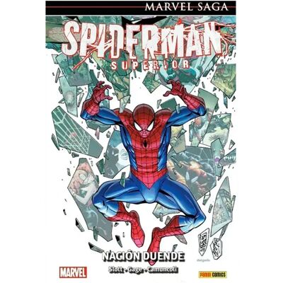 Panini Bande Dessinée Marvel Saga Spiderman Superior 44. Nación Duende Español Multicolor One Size unisex - Publicité Panini Bande Dessinée Marvel Saga Spiderman Superior 44. Nación Duende Español Multicolor One Size unisex - Publicité