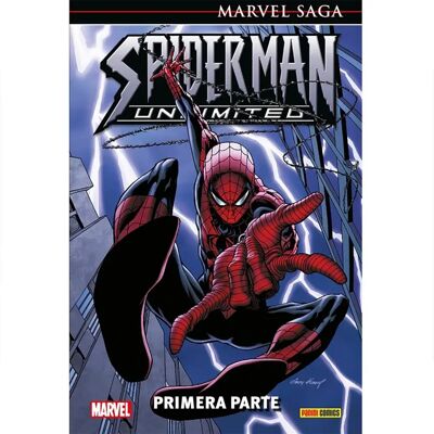 Panini Bande Dessinée Marvel Saga Spiderman Unlimited 1. Primera Parte Español Multicolor One Size unisex - Publicité Panini Bande Dessinée Marvel Saga Spiderman Unlimited 1. Primera Parte Español Multicolor One Size unisex - Publicité