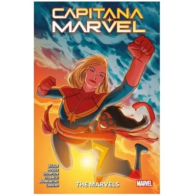 Panini Bande Dessinée Marvel Thes: Capitanas Español Multicolor One Size unisex - Publicité Panini Bande Dessinée Marvel Thes: Capitanas Español Multicolor One Size unisex - Publicité