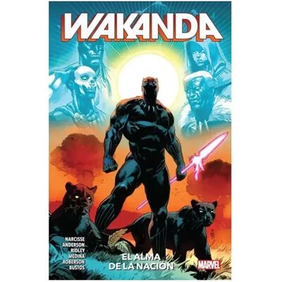 Panini Bande Dessinée Marvel Wakanda. El Alma De La Nacion Español Multicolor One Size unisex - Publicité Panini Bande Dessinée Marvel Wakanda. El Alma De La Nacion Español Multicolor One Size unisex - Publicité
