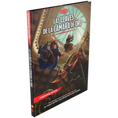 Dungeons & Dragons Livre Las Llaves De La Cámara De Oro Espagnol Multicolour One Size unisex - Publicité Dungeons & Dragons Livre Las Llaves De La Cámara De Oro Espagnol Multicolour One Size unisex - Publicité