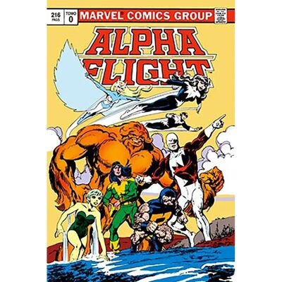 Panini Bande Dessinée Biblioteca Alpha Flight 0 Multicolour One Size unisex - Publicité Panini Bande Dessinée Biblioteca Alpha Flight 0 Multicolour One Size unisex - Publicité