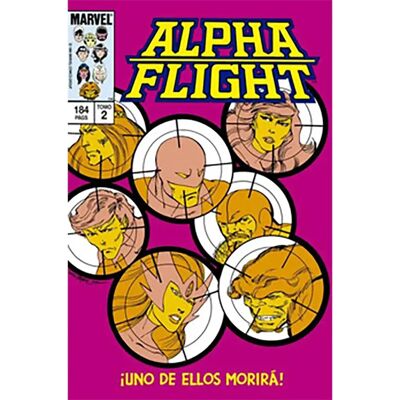 Panini Bande Dessinée Biblioteca Alpha Flight 02. 1984 Alpha Flight 7-12 Usa Multicolour One Size unisex - Publicité Panini Bande Dessinée Biblioteca Alpha Flight 02. 1984 Alpha Flight 7-12 Usa Multicolour One Size unisex - Publicité
