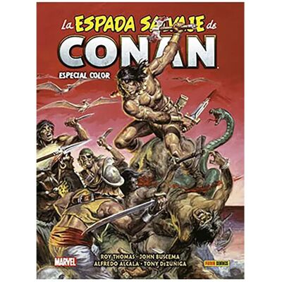 Panini Bibliothèque Conan. L´Épée Sauvage De Conan-spécial Couleur. Comics Super Special Marvel Multicolour One Size unisex - Publicité Panini Bibliothèque Conan. L´Épée Sauvage De Conan-spécial Couleur. Comics Super Special Marvel Multicolour One Size unisex - Publicité