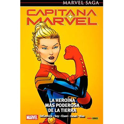 Panini Bande Dessinée Capitana Marvel 01: La Heroina Mas Poderosa De La Tierra (marvel Saga 83) Multicolour One Size unisex - Publicité Panini Bande Dessinée Capitana Marvel 01: La Heroina Mas Poderosa De La Tierra (marvel Saga 83) Multicolour One Size unisex - Publicité
