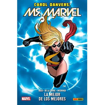 Panini Bande Dessinée Carol Danvers: Ms. Marvel. La Mejor De Las Mejores Multicolour One Size unisex - Publicité Panini Bande Dessinée Carol Danvers: Ms. Marvel. La Mejor De Las Mejores Multicolour One Size unisex - Publicité