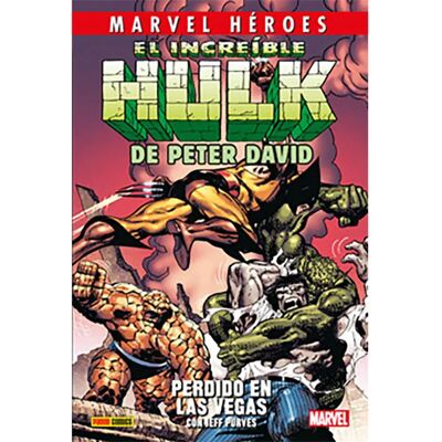 Panini Bande Dessinée Cmh 108: El Increible Hulk De Peter David 02. Perdido En Las Vegas Multicolour One Size unisex - Publicité Panini Bande Dessinée Cmh 108: El Increible Hulk De Peter David 02. Perdido En Las Vegas Multicolour One Size unisex - Publicité