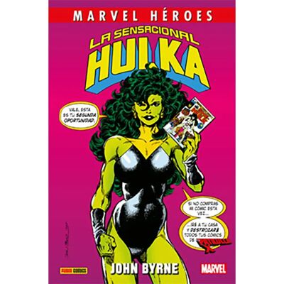 Panini Bande Dessinée Cmh 78: La Sensacional Hulka De John Byrne (nueva Edicion) Multicolour One Size unisex - Publicité Panini Bande Dessinée Cmh 78: La Sensacional Hulka De John Byrne (nueva Edicion) Multicolour One Size unisex - Publicité