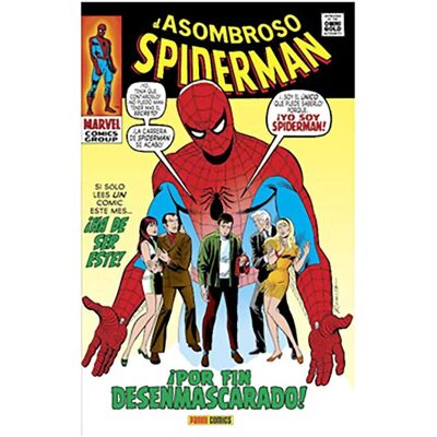 Panini Bande Dessinée El Asombroso Spiderman 05. Por Fin Desenmascarado (marvel Gold) Multicolour One Size unisex - Publicité Panini Bande Dessinée El Asombroso Spiderman 05. Por Fin Desenmascarado (marvel Gold) Multicolour One Size unisex - Publicité