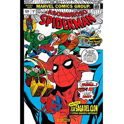 Panini Bande Dessinée El Asombroso Spiderman 07: La Saga Del Clon (marvel Gold) Multicolour One Size unisex - Publicité Panini Bande Dessinée El Asombroso Spiderman 07: La Saga Del Clon (marvel Gold) Multicolour One Size unisex - Publicité